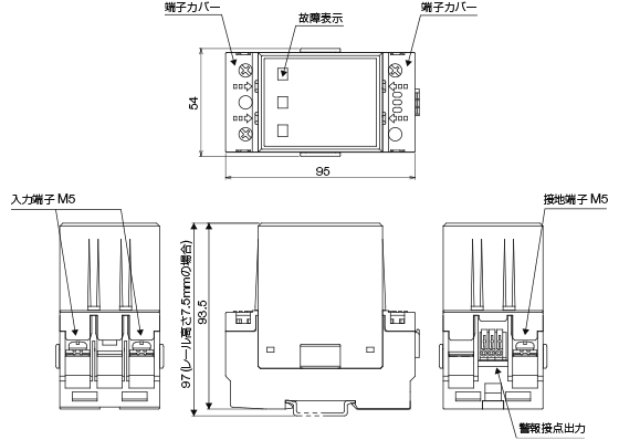 ADN外形寸法図