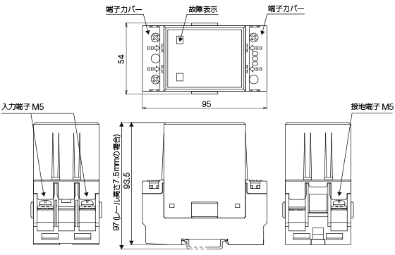 DN外形寸法図