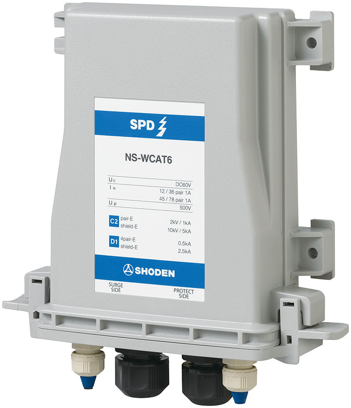 Ns Wcat6 通信用spd 避雷器 雷害対策 株式会社昭電