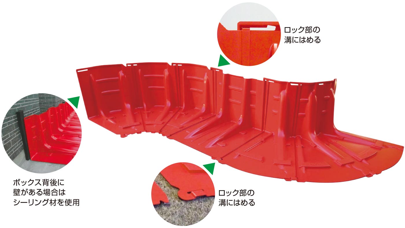 接続に工具は不要、フレキシブルな設置が可能